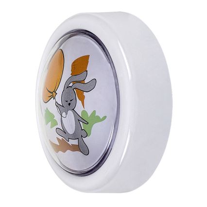 Rabalux - Lampada notturna LED per bambini LED/0,3W/2xAA 6000K