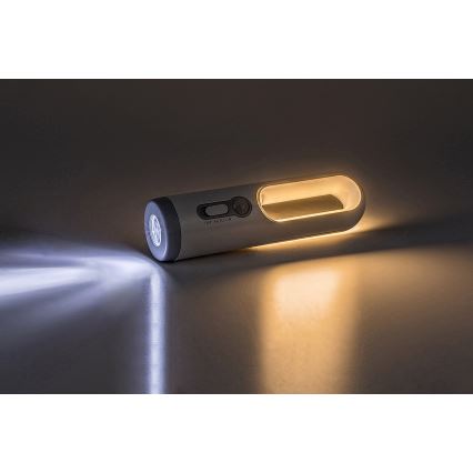 Rabalux - Lampada portatile ricaricabile a LED con sensore LED/0,8W/3,7V 3000/7000K