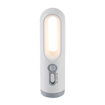 Rabalux - Lampada portatile ricaricabile a LED con sensore LED/0,8W/3,7V 3000/7000K
