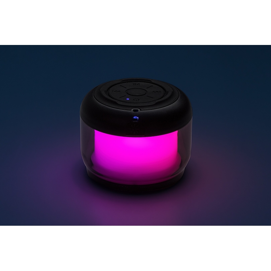 Rabalux - RGB Lampada da tavolo con altoparlante RGB/3W/3,7V 500mAh