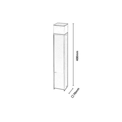 Rabalux - Lampada da esterno LED con 2 prese LED/10W/230V IP44