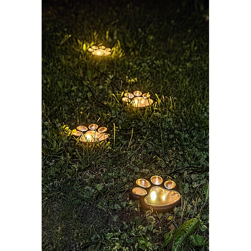 Rabalux - Lampada solare LED 4xLED/0,06W/1,2V IP44 600 mAh