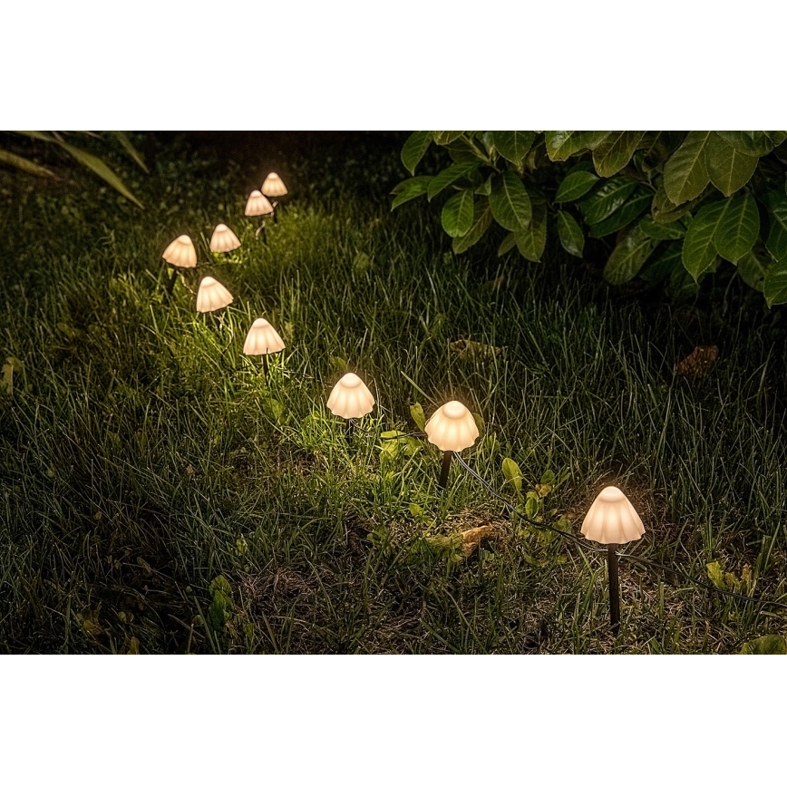 Rabalux - Lampada LED solare 10xLED/0,2W/1,2V IP44 300 mAh