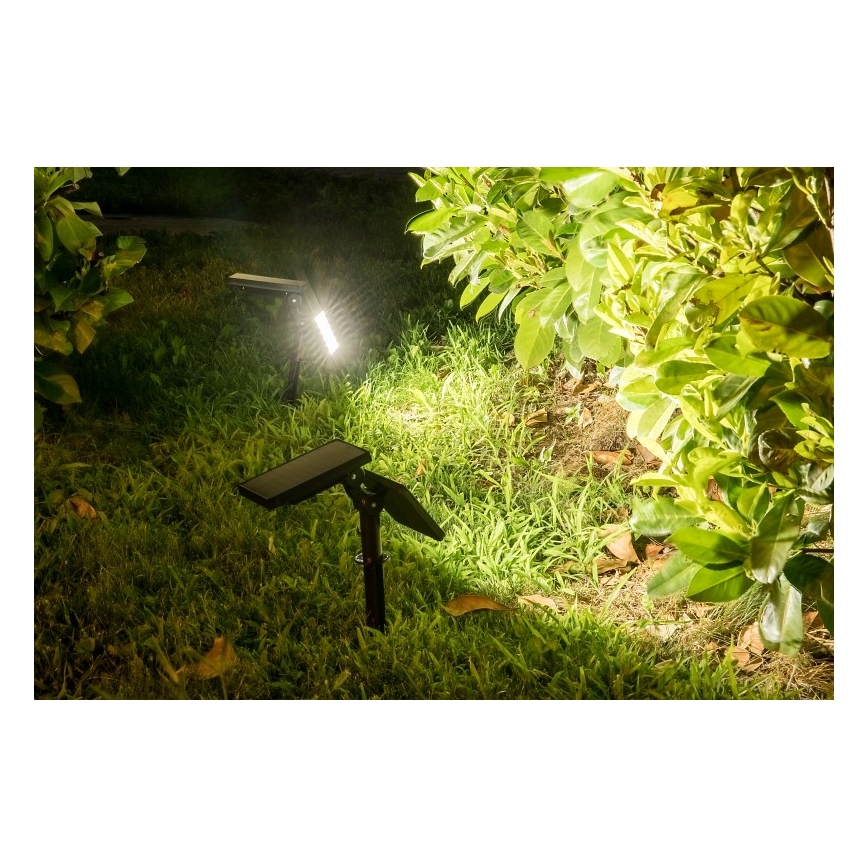 Rabalux - Riflettore LED solare con sensore LED/9,6W/3,7V IP44 2000 mAh