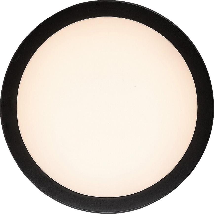 Rabalux - Plafoniera LED da bagno LED/28W/230V 3000/4000/6500K IP54 nero