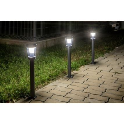 Rabalux - Lampada solare LED LED/3W/3,7V IP65 antracite 2000 mAh