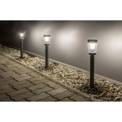 Rabalux - Lampada solare LED LED/3W/3,7V IP65 antracite 2000 mAh