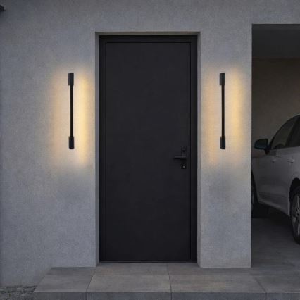 Rabalux - Applique da esterno LED/8W/230V IP54 59,5 cm nera