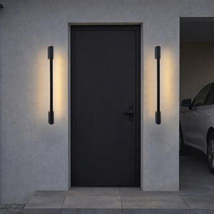 Rabalux - Applique da esterno LED/8W/230V IP54 90 cm nera