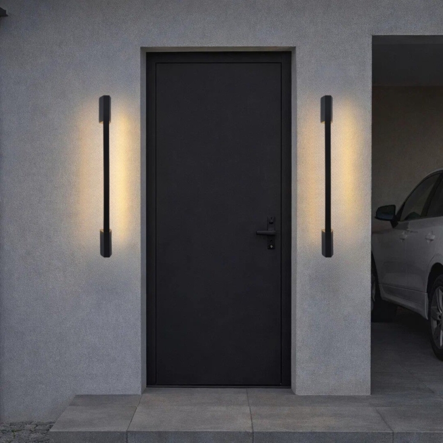 Rabalux - Applique da esterno LED/8W/230V IP54 90 cm nera