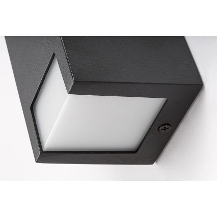 Rabalux - Applique da esterno 1xGU10/7W/230V IP44 nero