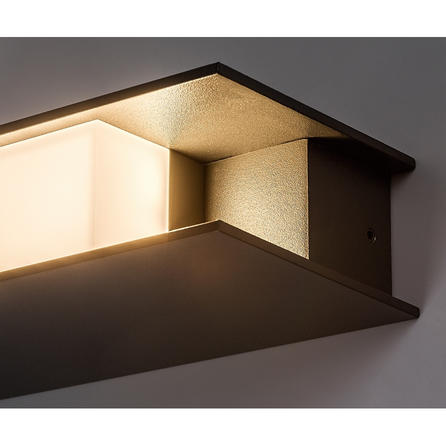 Rabalux - Applique LED da esterno 13W 230V IP65 antracite