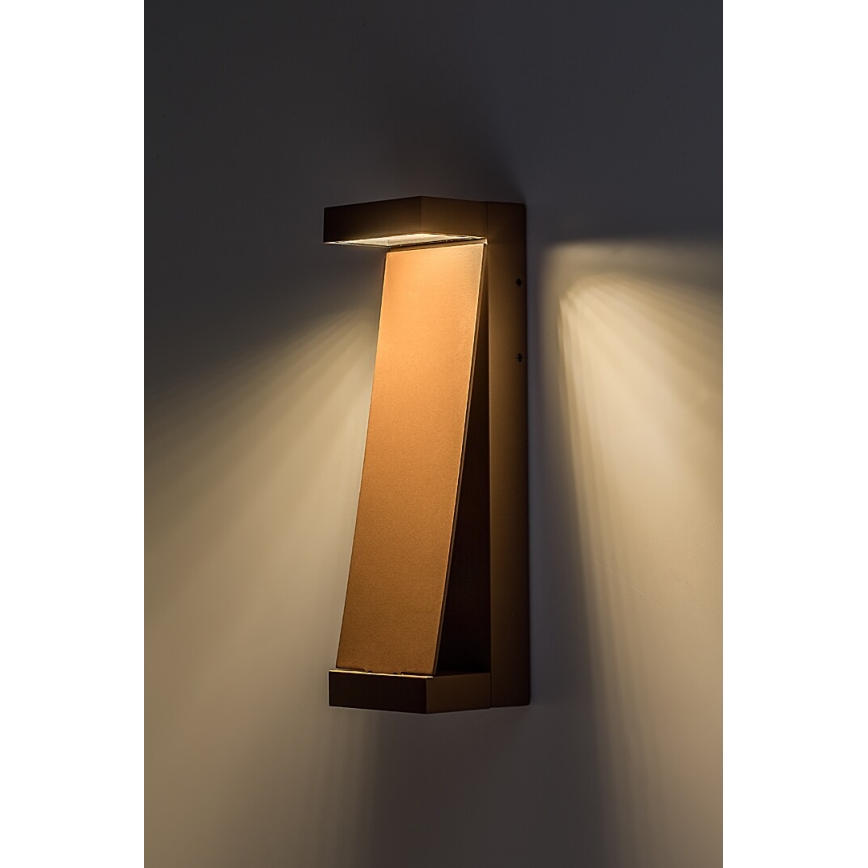 Rabalux - Applique da esterno a LED 13W/230V IP65 marrone