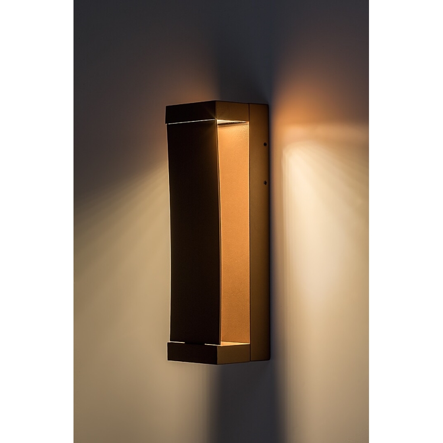 Rabalux - Applique da esterno a LED/13W/230V IP65 marrone