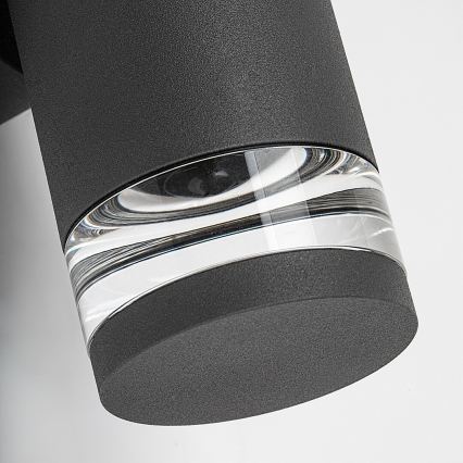 Rabalux - Applique da esterno 2xGU10/10W/230V IP54 antracite