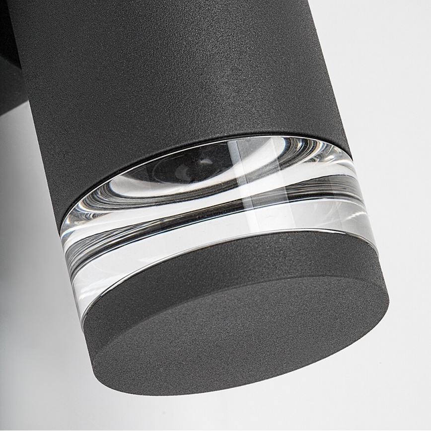 Rabalux - Applique da esterno 2xGU10/10W/230V IP54 antracite