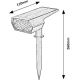 Rabalux - Lampada LED solare LED/0,5W/3,7V IP65 nero