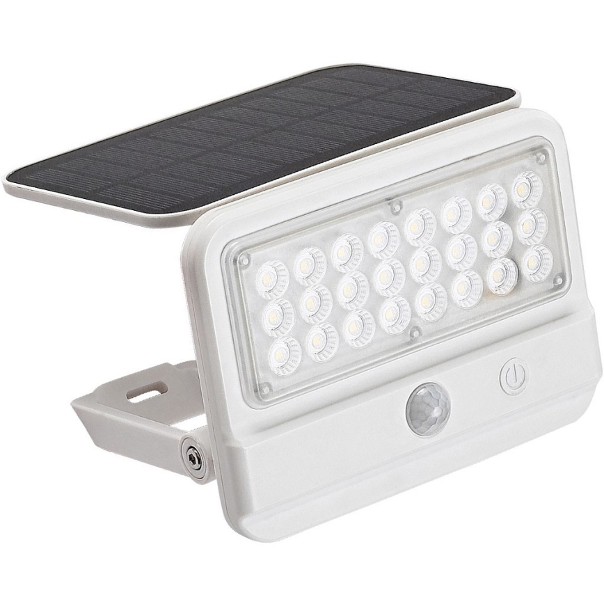 Rabalux - Lampada da parete solare LED con sensore LED/7W/3,7V IP54 bianco 3000 mAh