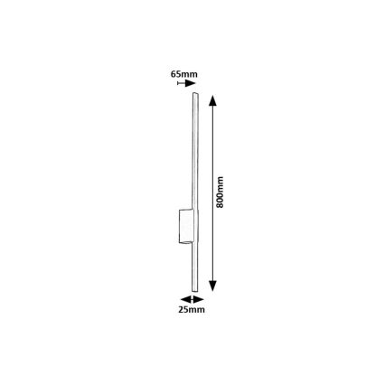 Rabalux - Applique a LED da esterno LED/12W/230V IP44