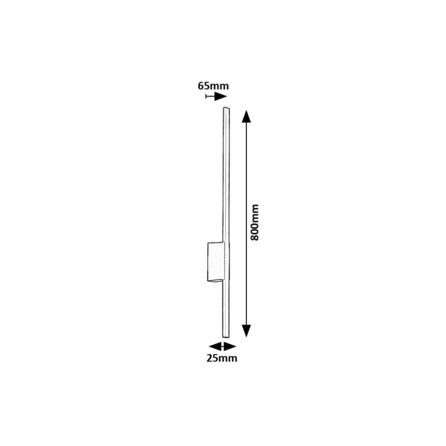 Rabalux - Applique a LED da esterno LED/12W/230V IP44
