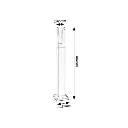 Rabalux - Lampada LED da esterno LED/7W/230V IP54