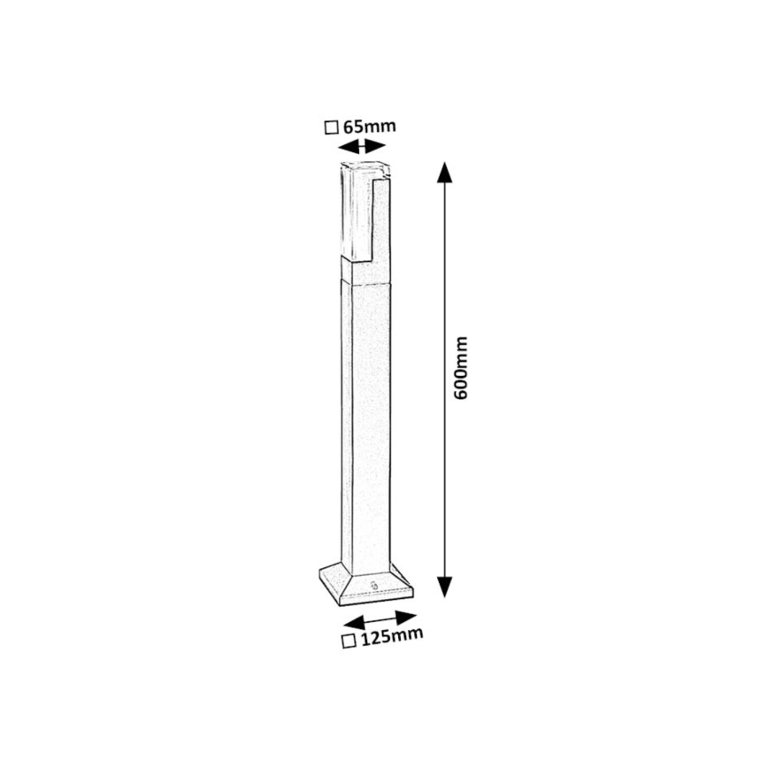 Rabalux - Lampada LED da esterno LED/7W/230V IP54