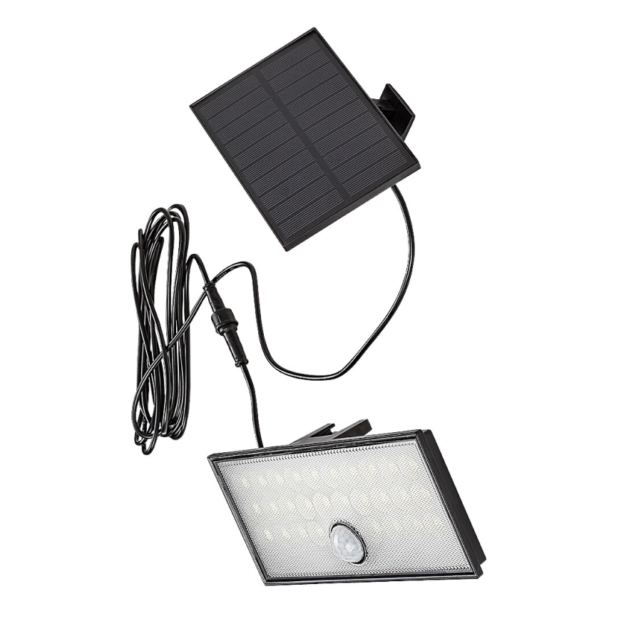 Rabalux - Faretto solare LED con sensore LED/8W/3,7V 1800mAh IP65 + telecomando