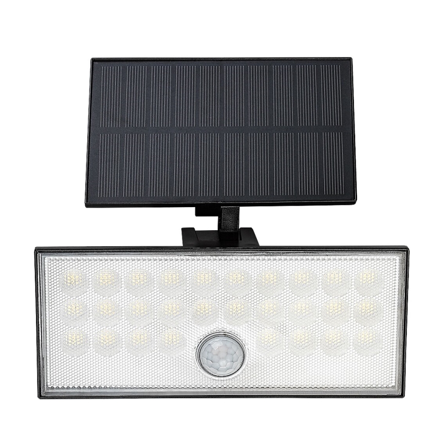 Rabalux - Faretto solare LED con sensore LED/8W/3,7V 1800mAh IP65 + telecomando