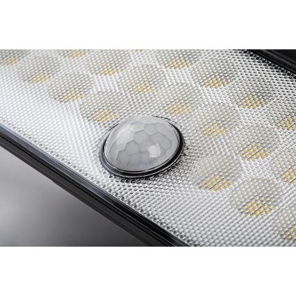 Rabalux - Faretto solare LED con sensore LED/8W/3,7V 1800mAh IP65 + telecomando