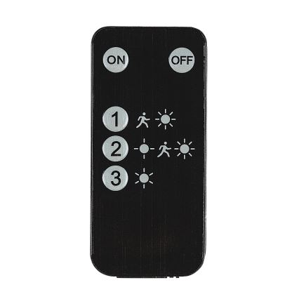 Rabalux - Faretto solare LED con sensore LED/8W/3,7V 1800mAh IP65 + telecomando
