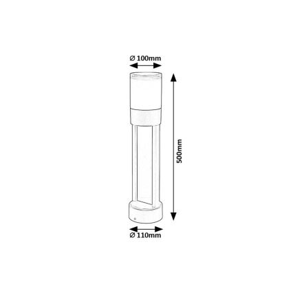 Rabalux - Lampada LED da esterno LED/12W/230V IP44 50 cm