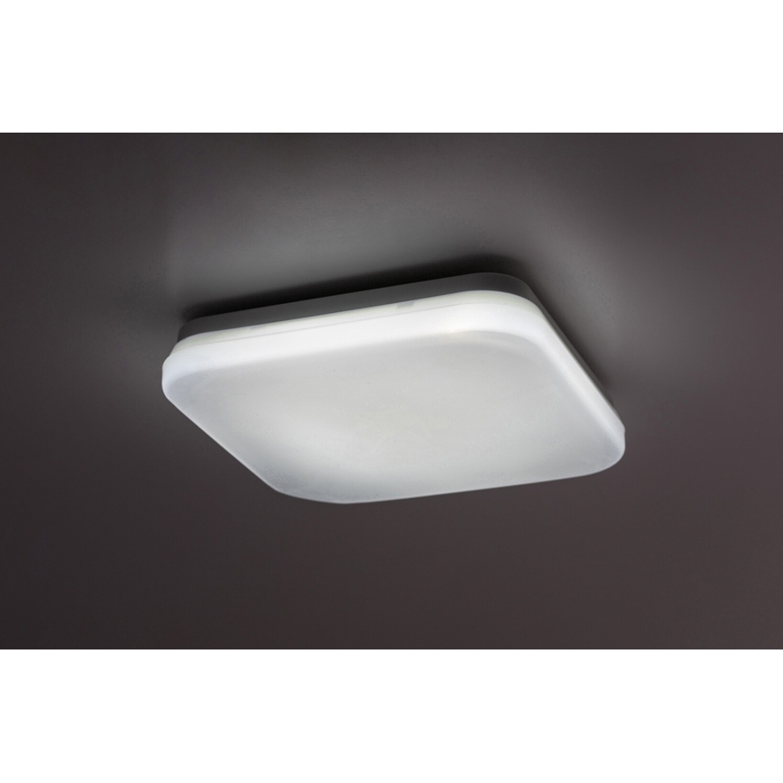 Rabalux - Plafoniera LED per bagno LED/12W/230V 3000/4000/6000K IP44 24x24 cm
