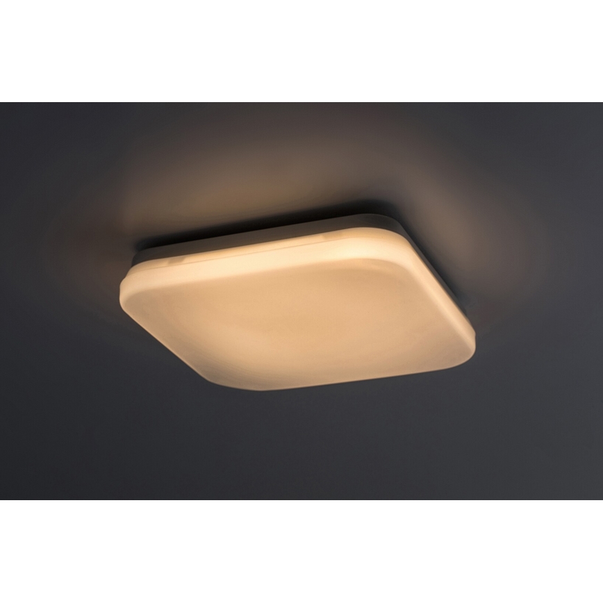 Rabalux - Plafoniera LED per bagno LED/12W/230V 3000/4000/6000K IP44 24x24 cm