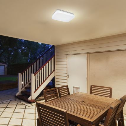 Rabalux - Plafoniera LED da bagno con sensore LED/18W/230V 3000K IP44