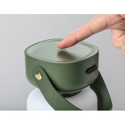 Rabalux - LED Lampada da tavolo ricaricabile touch dimmerabile per esterni LED/3W/5V IP44 verde