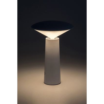 Rabalux - LED Lampada da tavolo touch ricaricabile e dimmerabile POLPERRO LED/3W/3,7V 1200mAh bianco