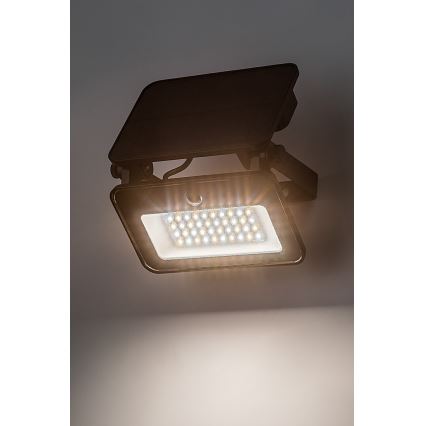 Rabalux - Faretto solare LED con sensore LED/6W/3,7V 3000/4000/6500K IP65 2200 mAh