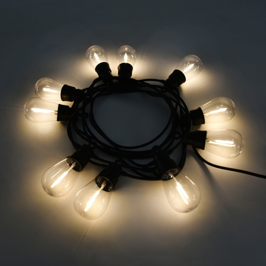 Rabalux - Catena LED solare LED/3,6W/3,7V 6,5 m 1200mAh IP44