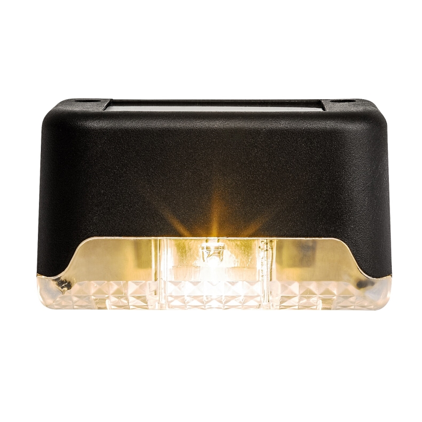 Rabalux - Set da 4 lampade da parete solari a LED con sensore crepuscolare LED/0,06W/1,2V 300 mAh IP44