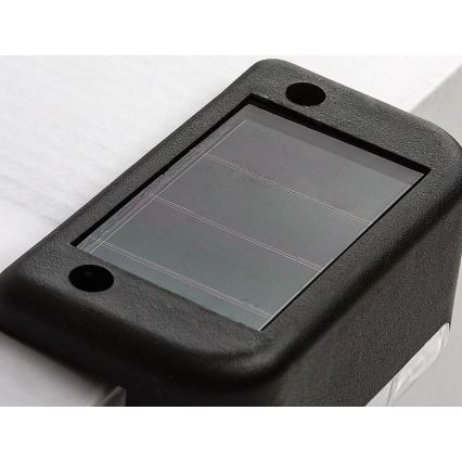 Rabalux - Set da 4 lampade da parete solari a LED con sensore crepuscolare LED/0,06W/1,2V 300 mAh IP44