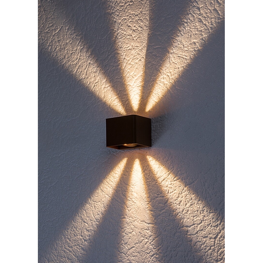 Rabalux - Applique a LED da esterno LED/10W/230V IP54 marrone