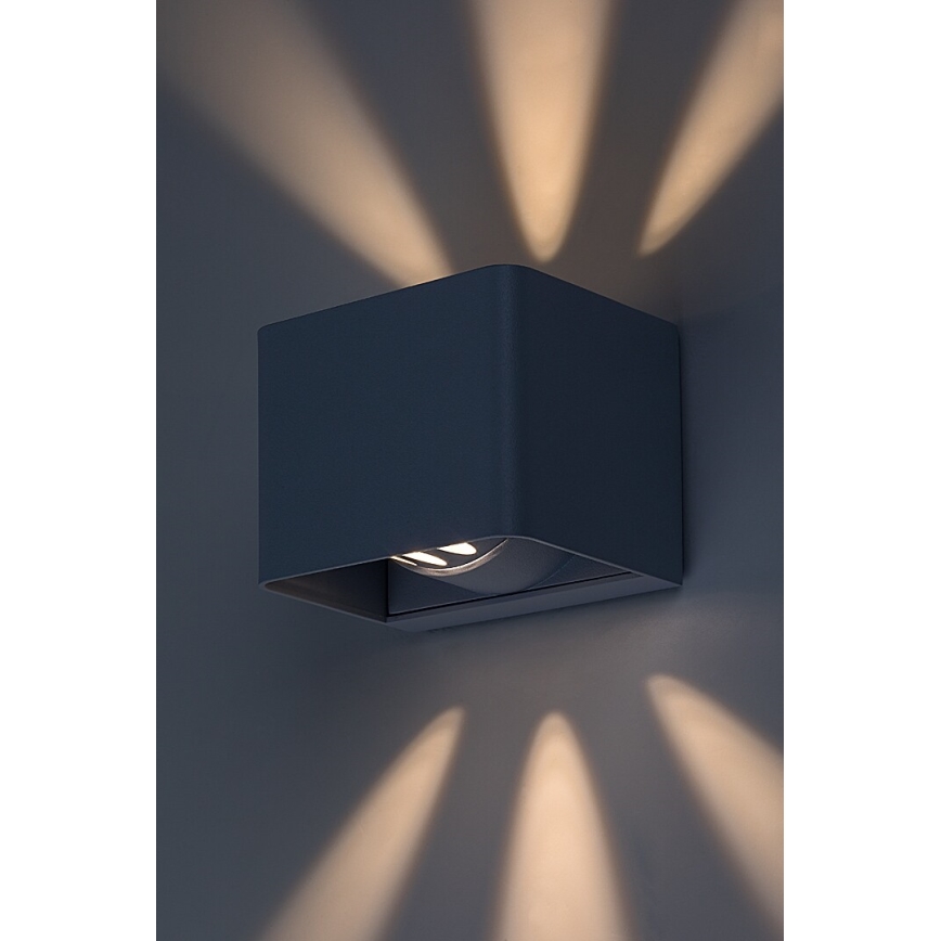 Rabalux - Applique a LED da esterno LED/10W/230V IP54 grigio