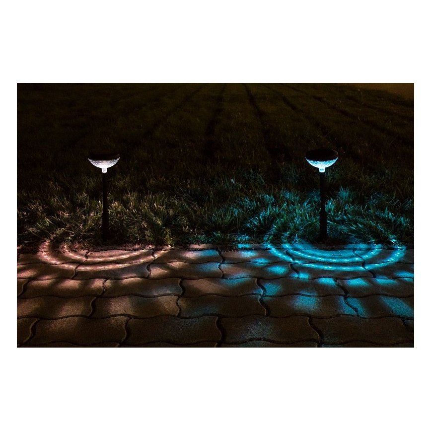 Rabalux - Lampada solare LED RGB LED/0,1W/1,2V 600mAh IP44