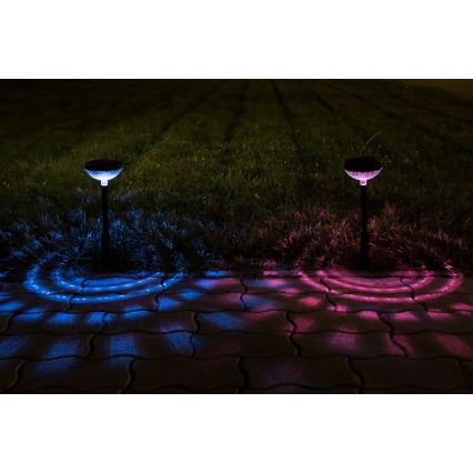 Rabalux - Lampada solare LED RGB LED/0,1W/1,2V 600mAh IP44