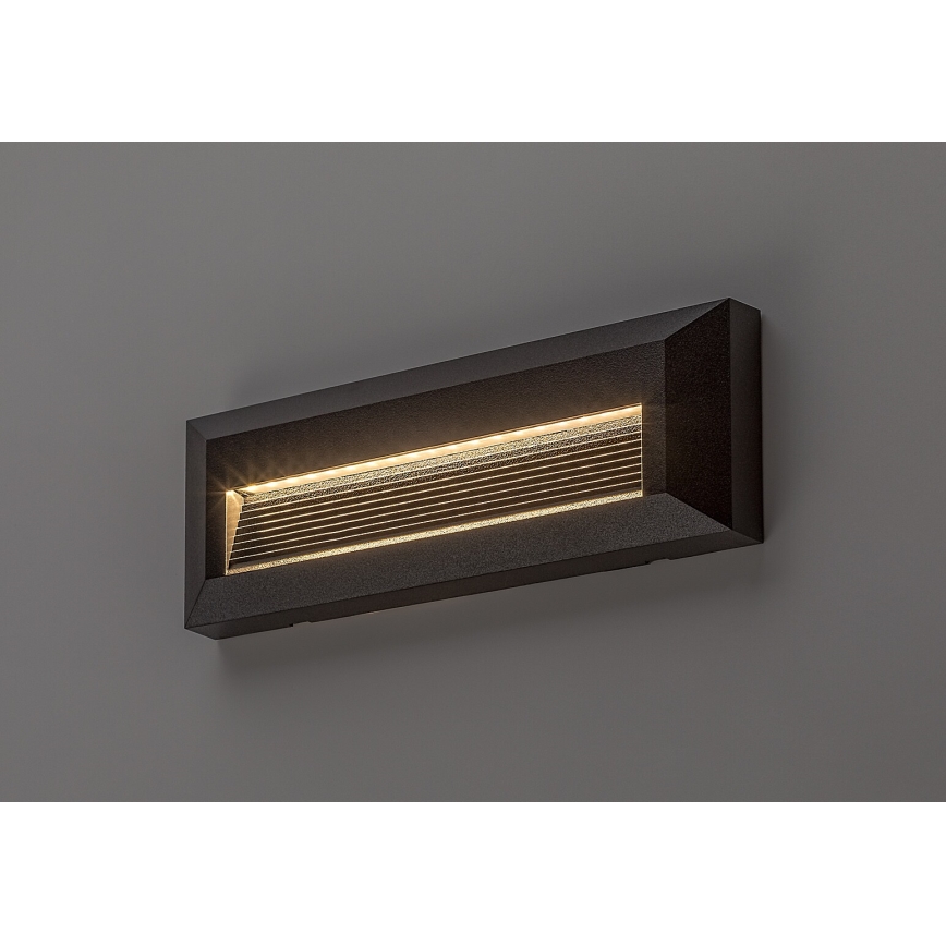 Rabalux - Applique da esterno LED/6W/230V IP65 nero