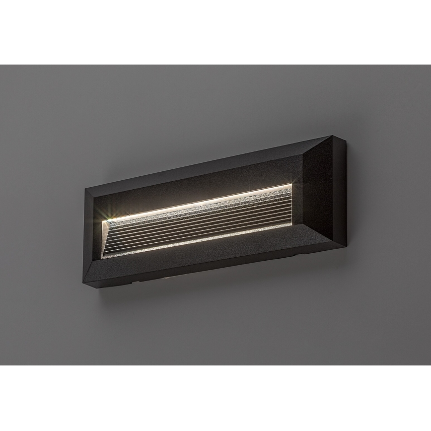 Rabalux - Applique da esterno LED/6W/230V IP65 nero