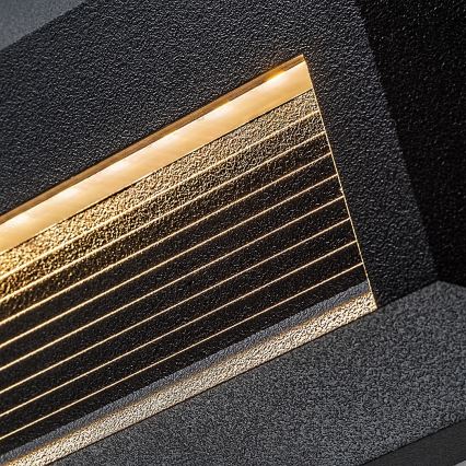 Rabalux - Applique da esterno LED/6W/230V IP65 nero