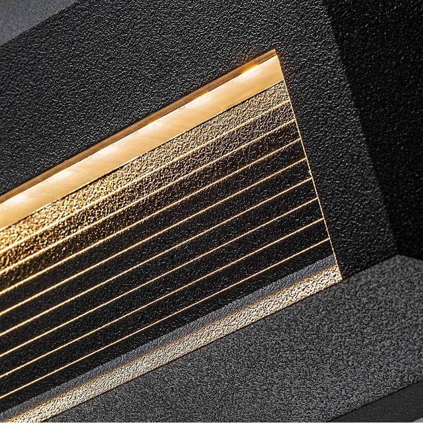 Rabalux - Applique da esterno LED/6W/230V IP65 nero