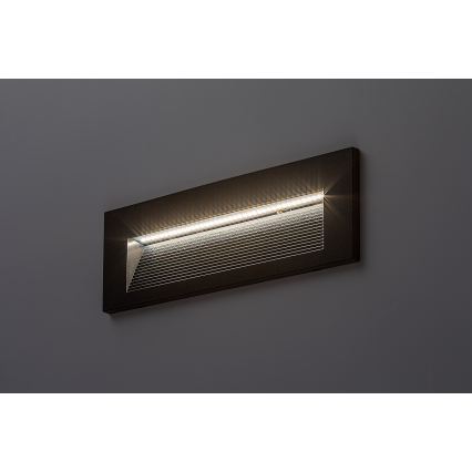 Rabalux - Applique da esterno LED/6W/230V IP65 nero