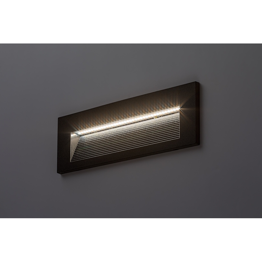 Rabalux - Applique da esterno LED/6W/230V IP65 nero